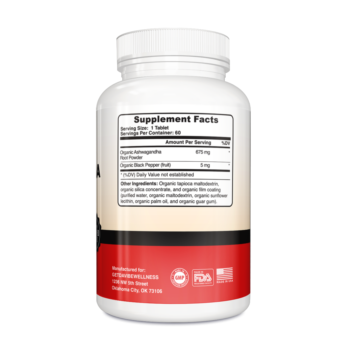 Ashwagandha Root, 1 serv. sz