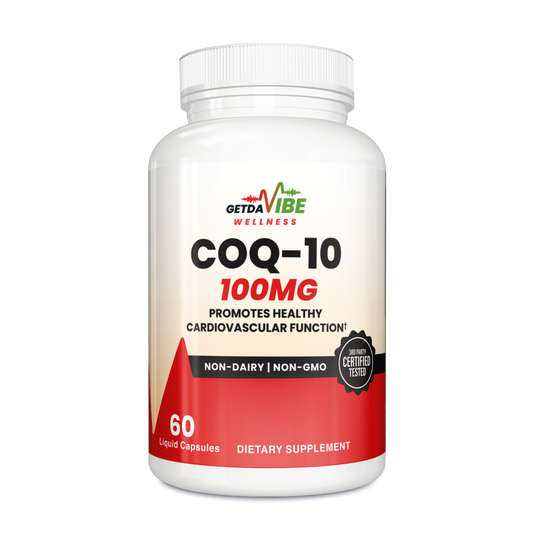 CO Q 10 100 MG Green Liquid Capsules, 1 serv. size