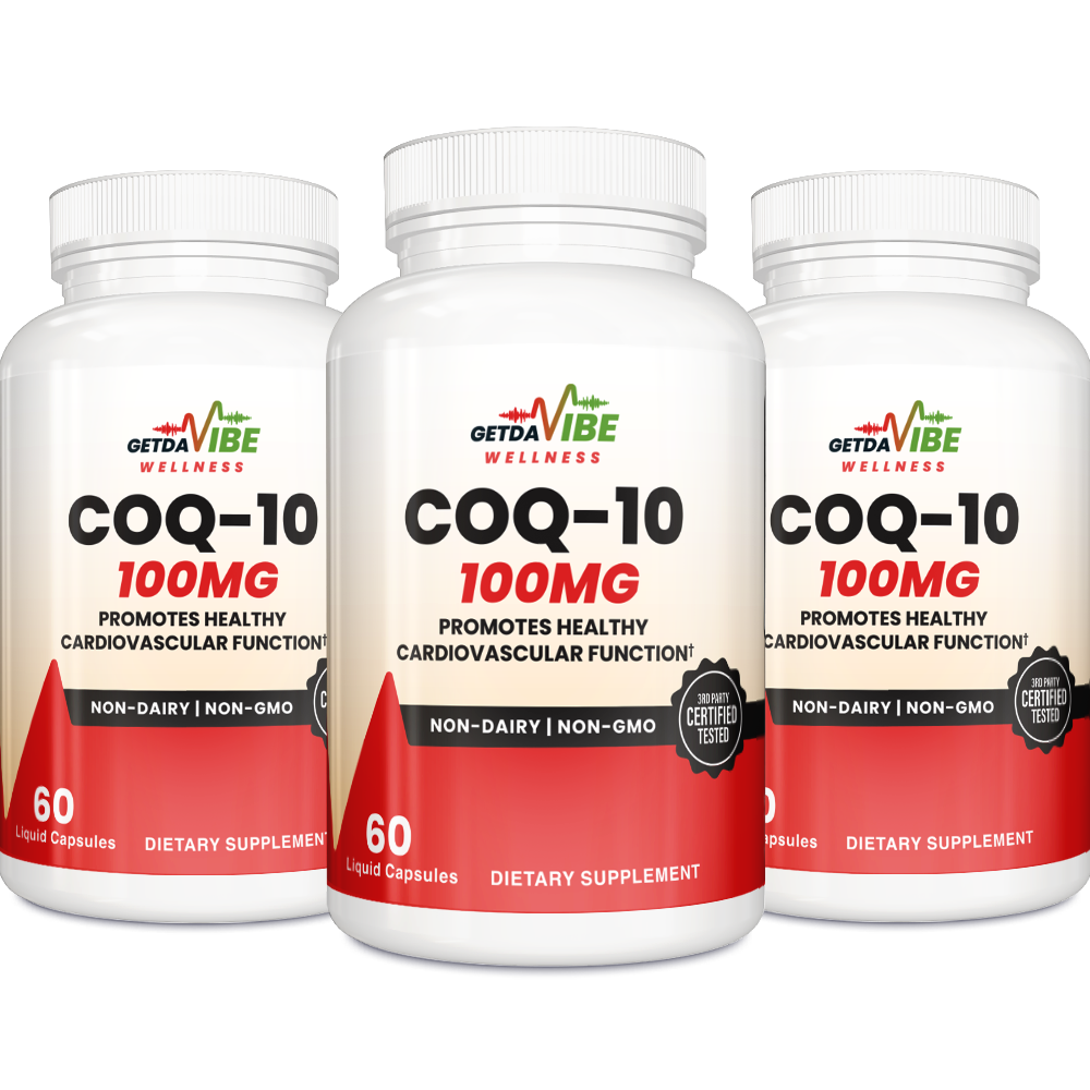 CO Q 10 100 MG Green Liquid Capsules, 1 serv. size