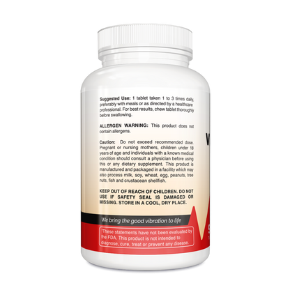 Vitamin D3 with K2, 1-3 serv. sz