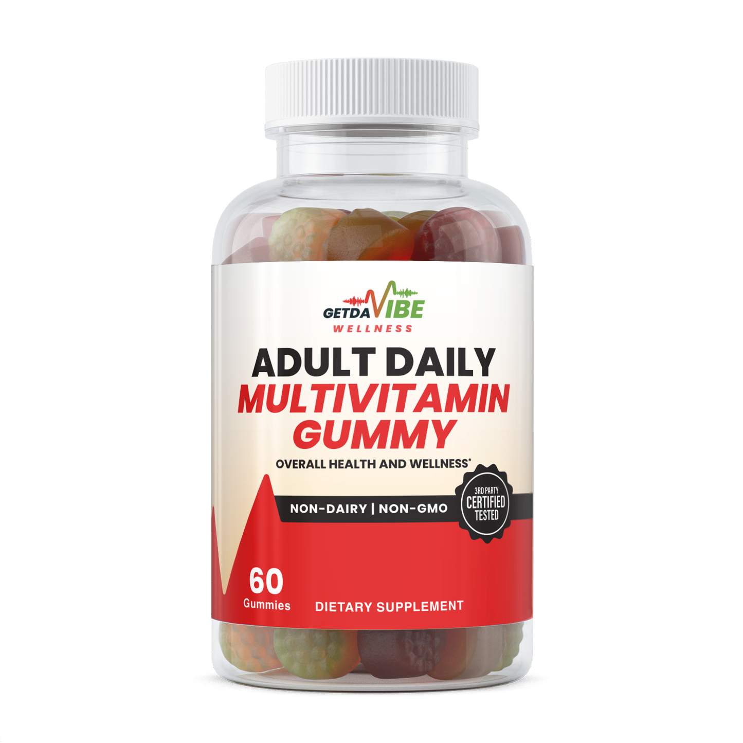 Adult Daily Multivitamin Gummies, 2 serv. sz