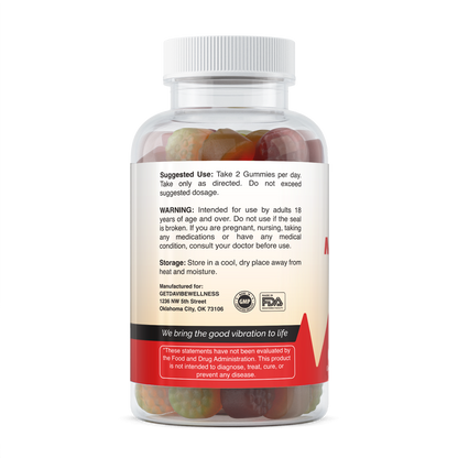 Adult Daily Multivitamin Gummies, 2 serv. sz