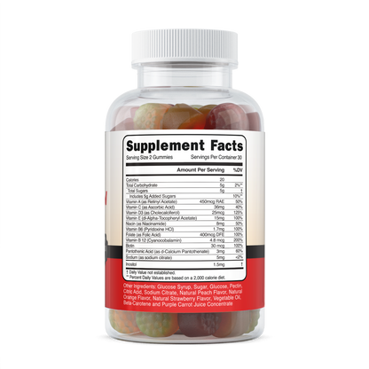 Adult Daily Multivitamin Gummies, 2 serv. sz