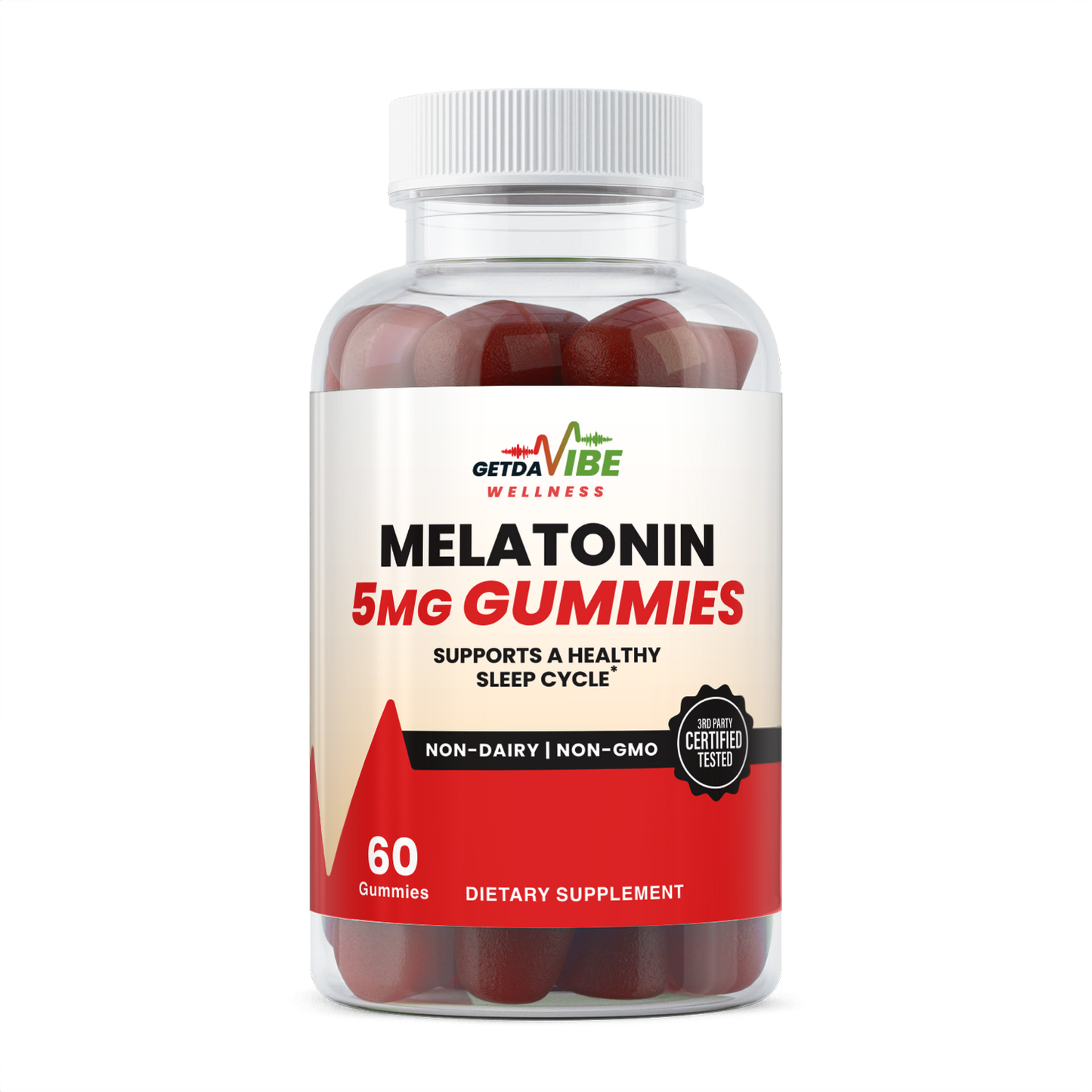 Melatonin 2.5mg Blackberry Gummy, 2 serv. sz