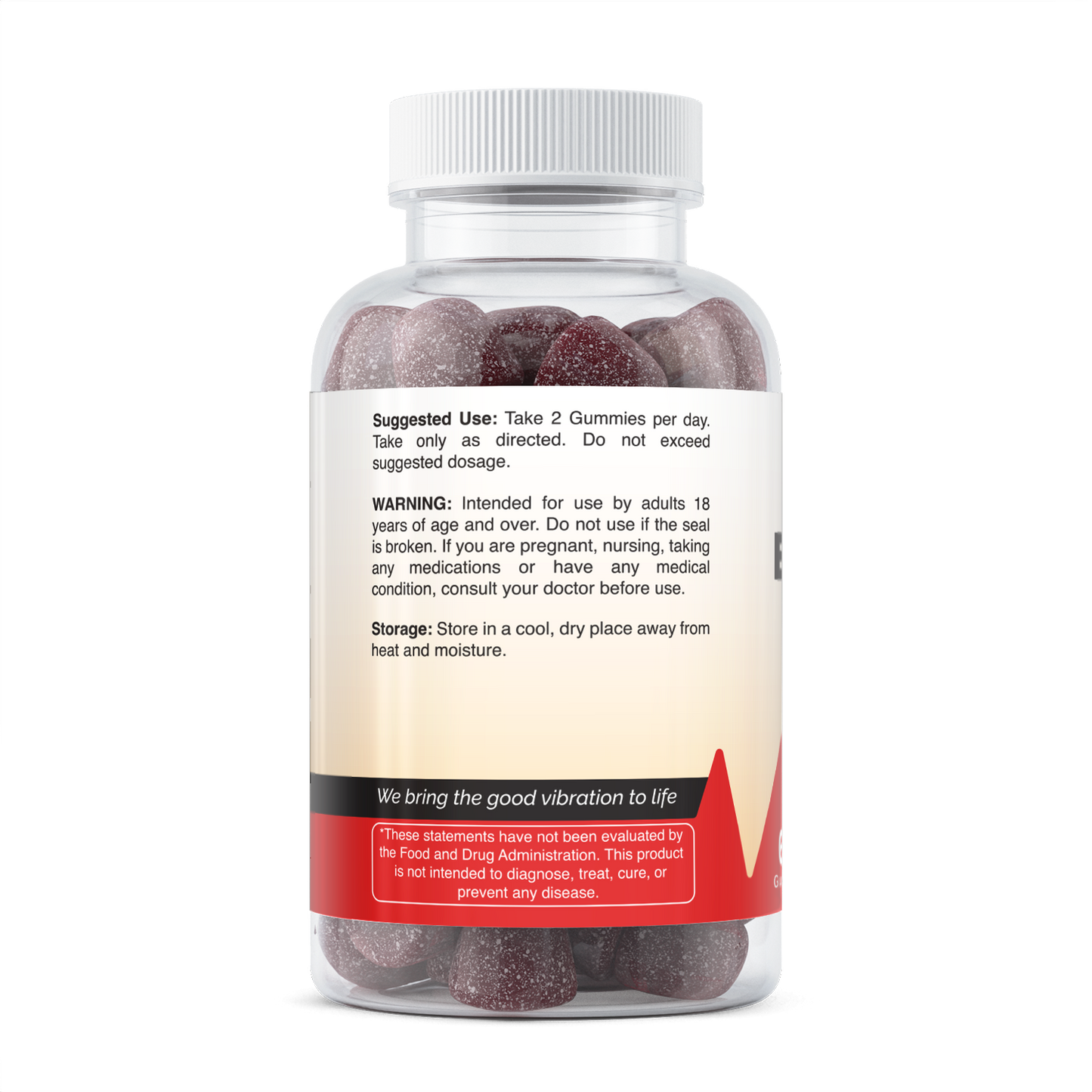 Vitamin C, D, Zinc, Elderberry, Echinacea, Proplis Adult Gummies Sugar-Free, 2 serv. sz