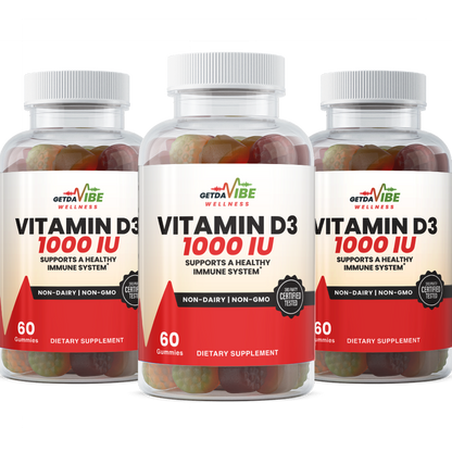 Vitamin D3 Gummy, 2 serv. sz