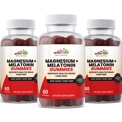 Melatonin w/ Magnesium Gummy, 2 serv. sz