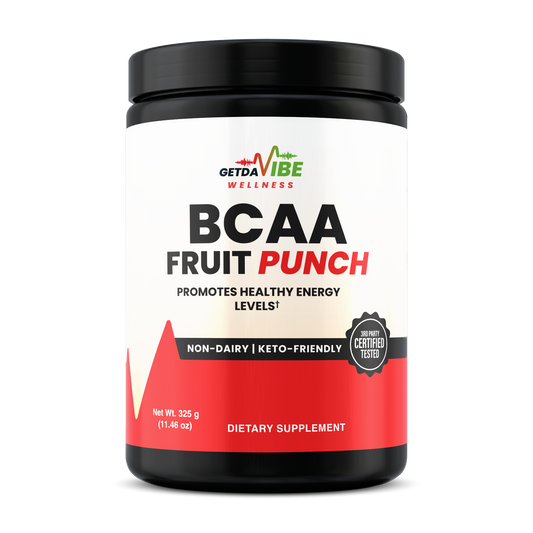 BCAA Fruit Punch, 325g/6.5g serv./50 serv.