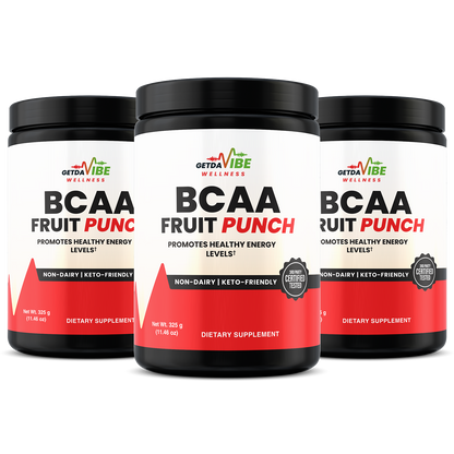 BCAA Fruit Punch, 325g/6.5g serv./50 serv.