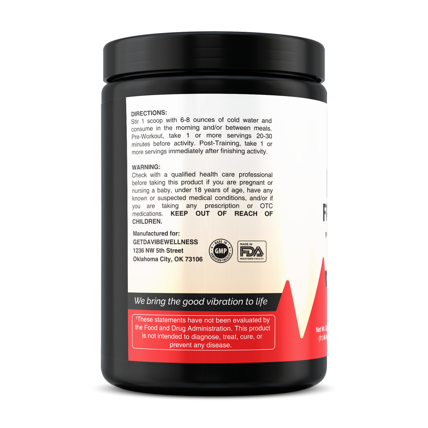 BCAA Fruit Punch, 325g/6.5g serv./50 serv.