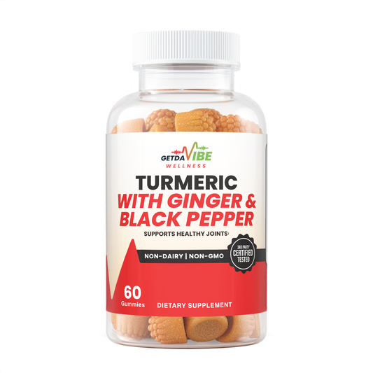 Turmeric with Ginger & Black Pepper Gummies